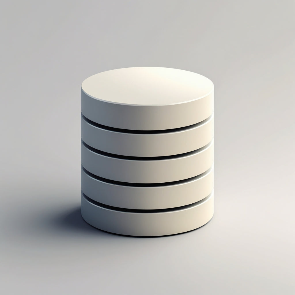 White cylindrical object with black stripes on a gray background